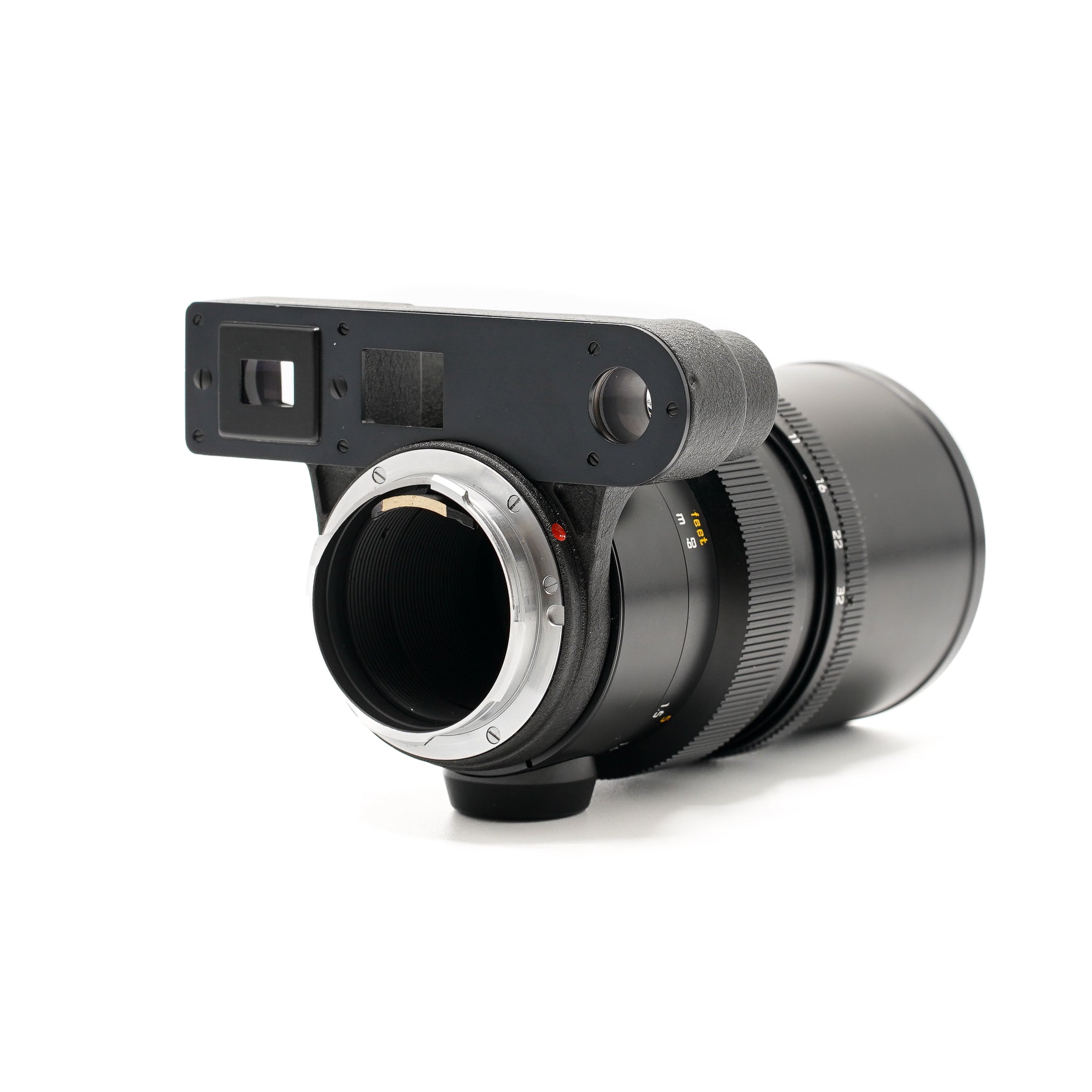 Leica Elmarit-M 135mm f/2.8 mit Brille