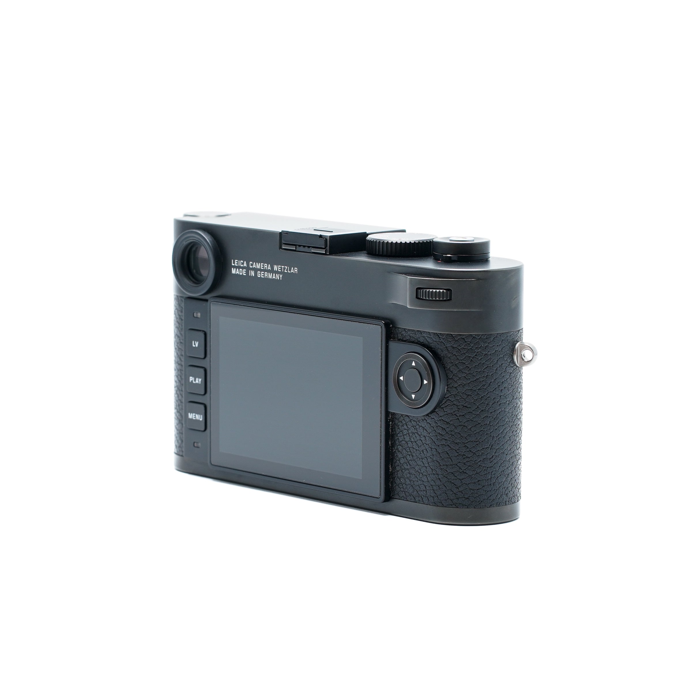 Leica M10 schwarz (schwarzes Logo)