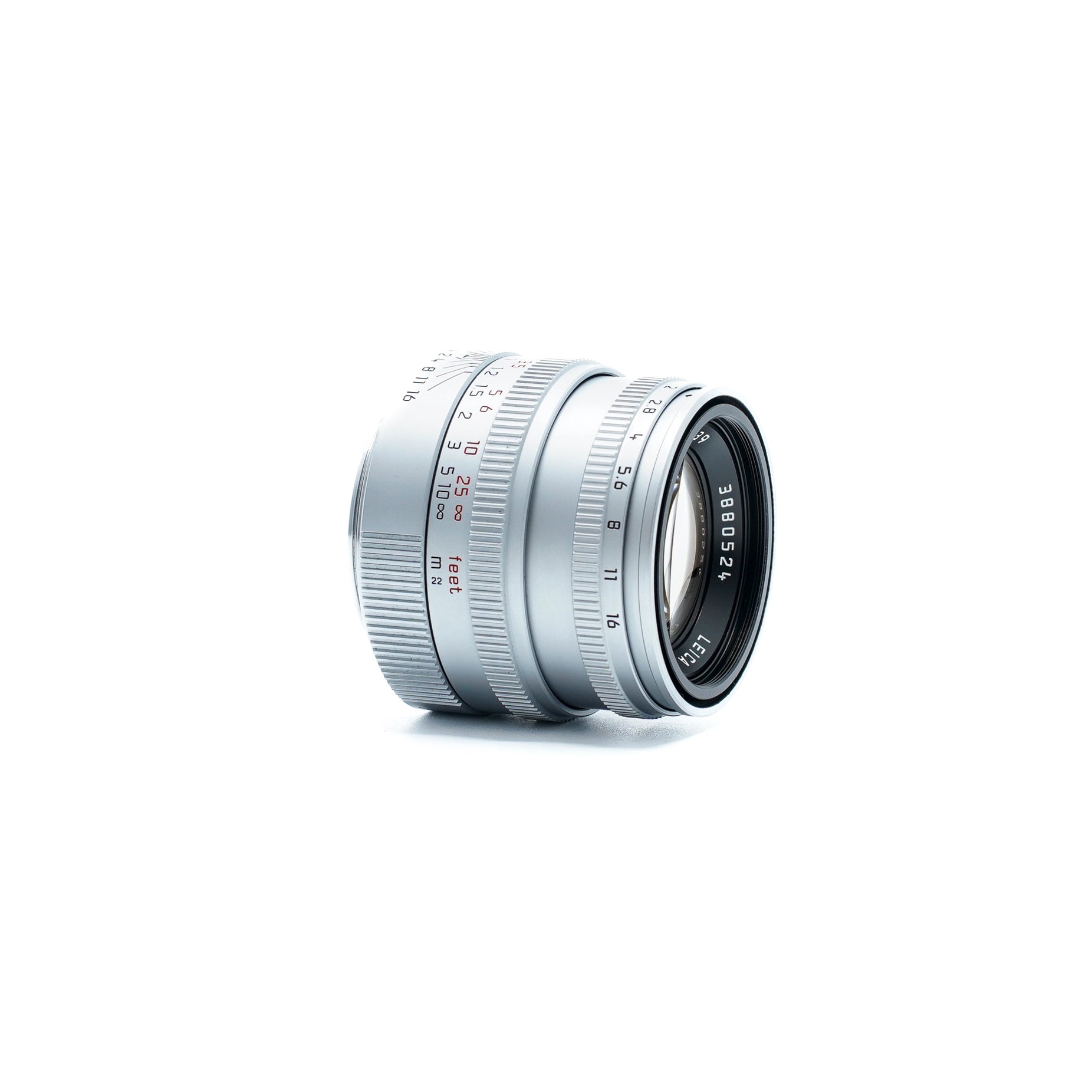 Leica Summicron-M f/2 50mm (M39) mit M39 Adapter