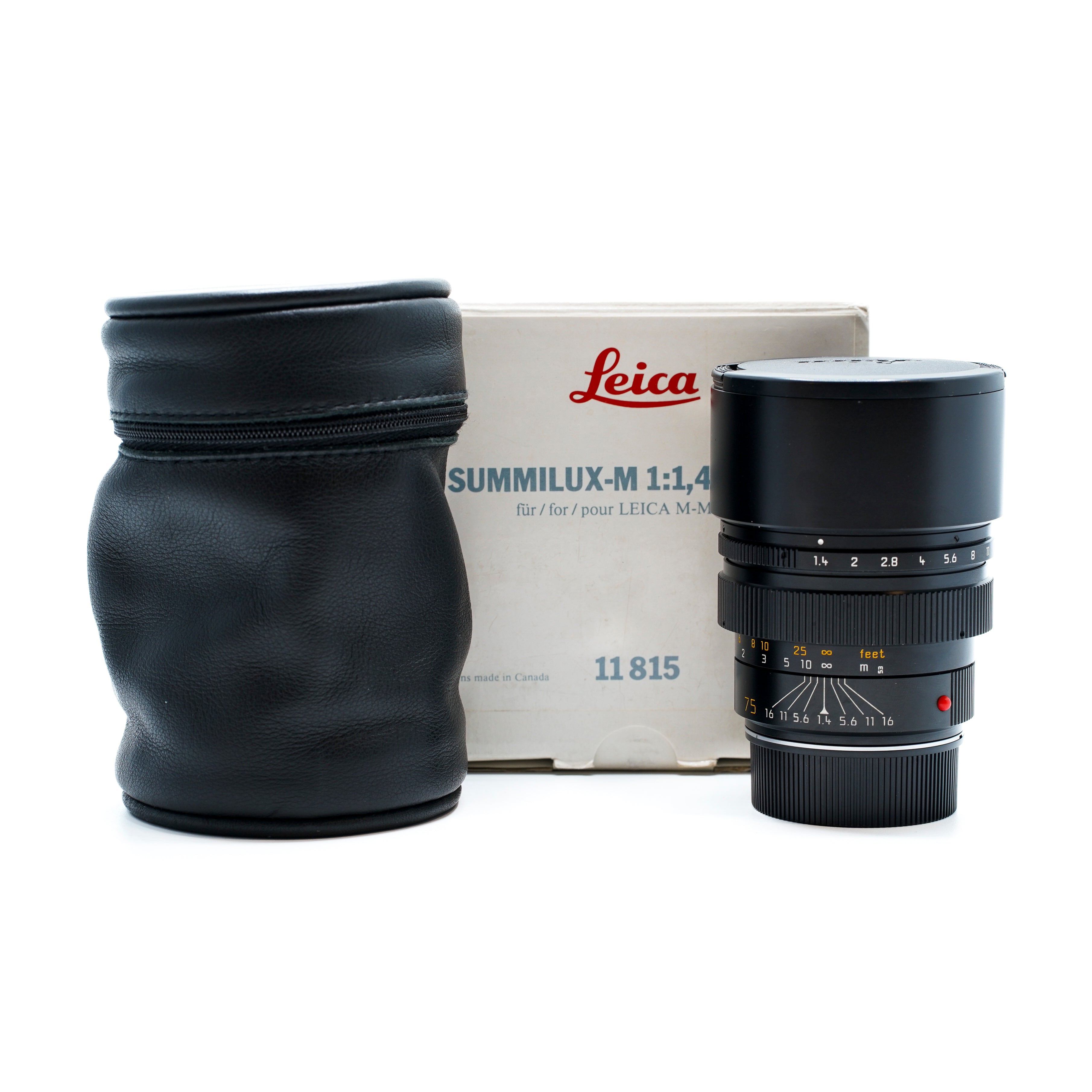 Leica Summilux-M f/1.4 / 75mm Canada