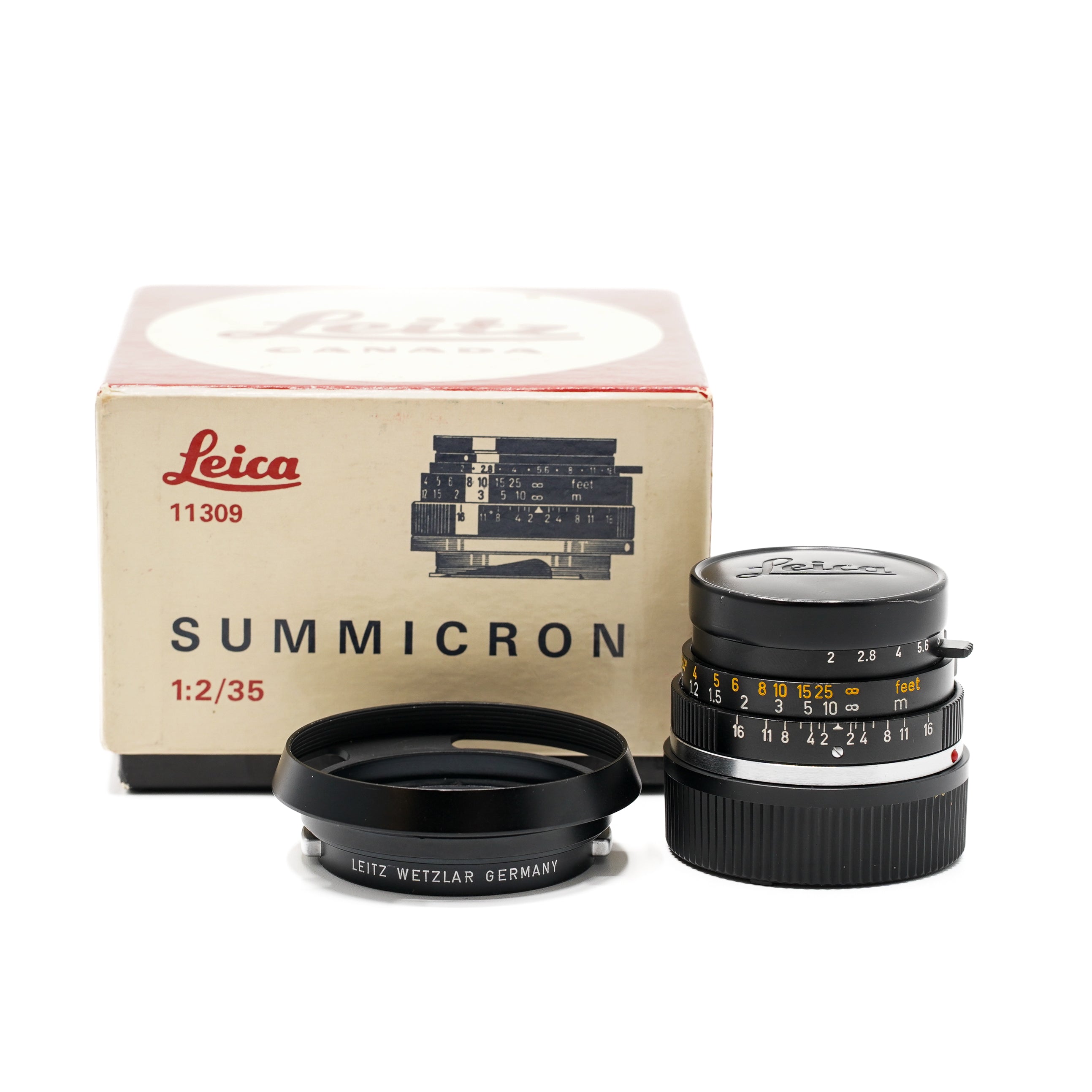 Leica Summicron-M 35mm f/2 (11309) made in Canada