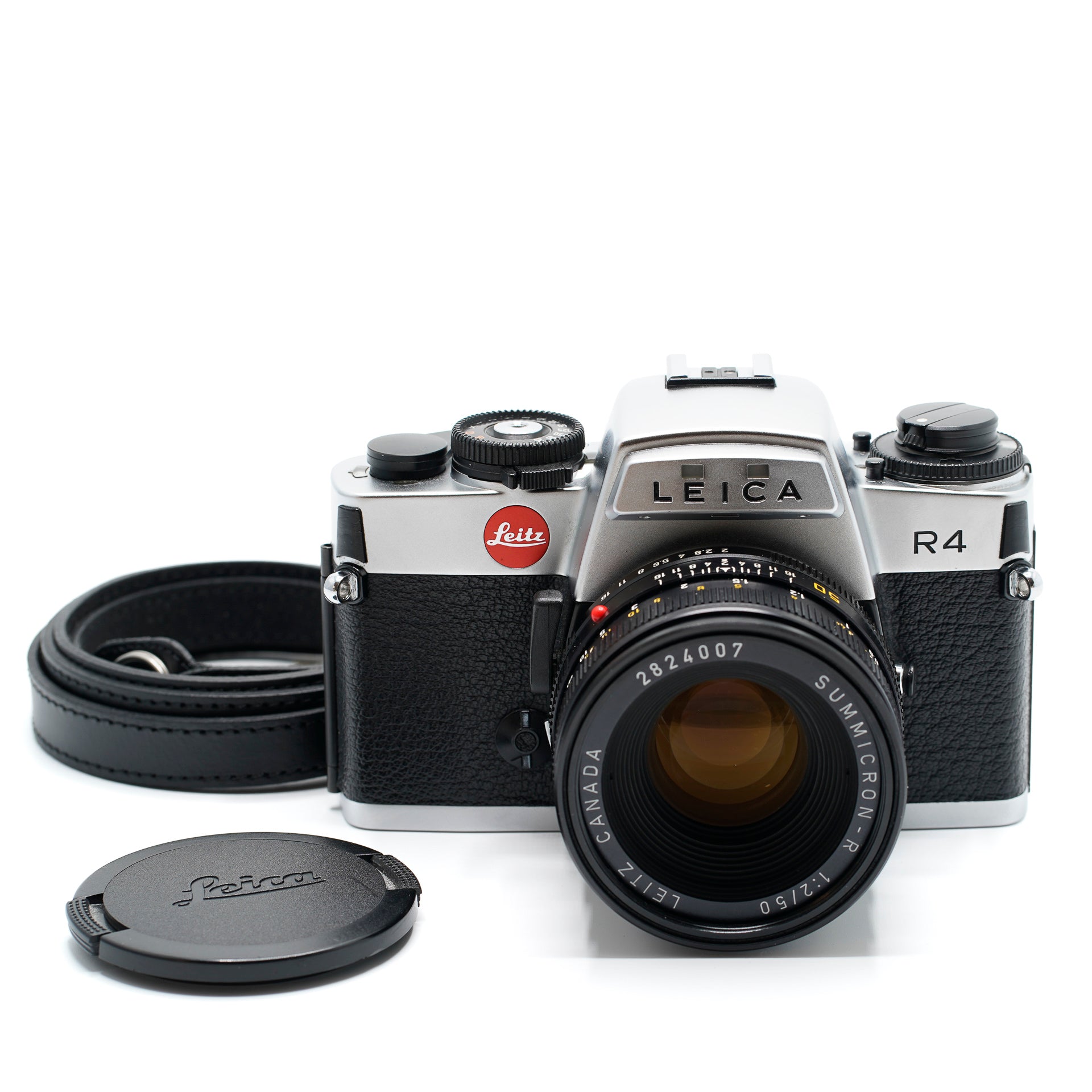 Leica R4 Silber - Leitz Canada Summicron-R 50mm F2