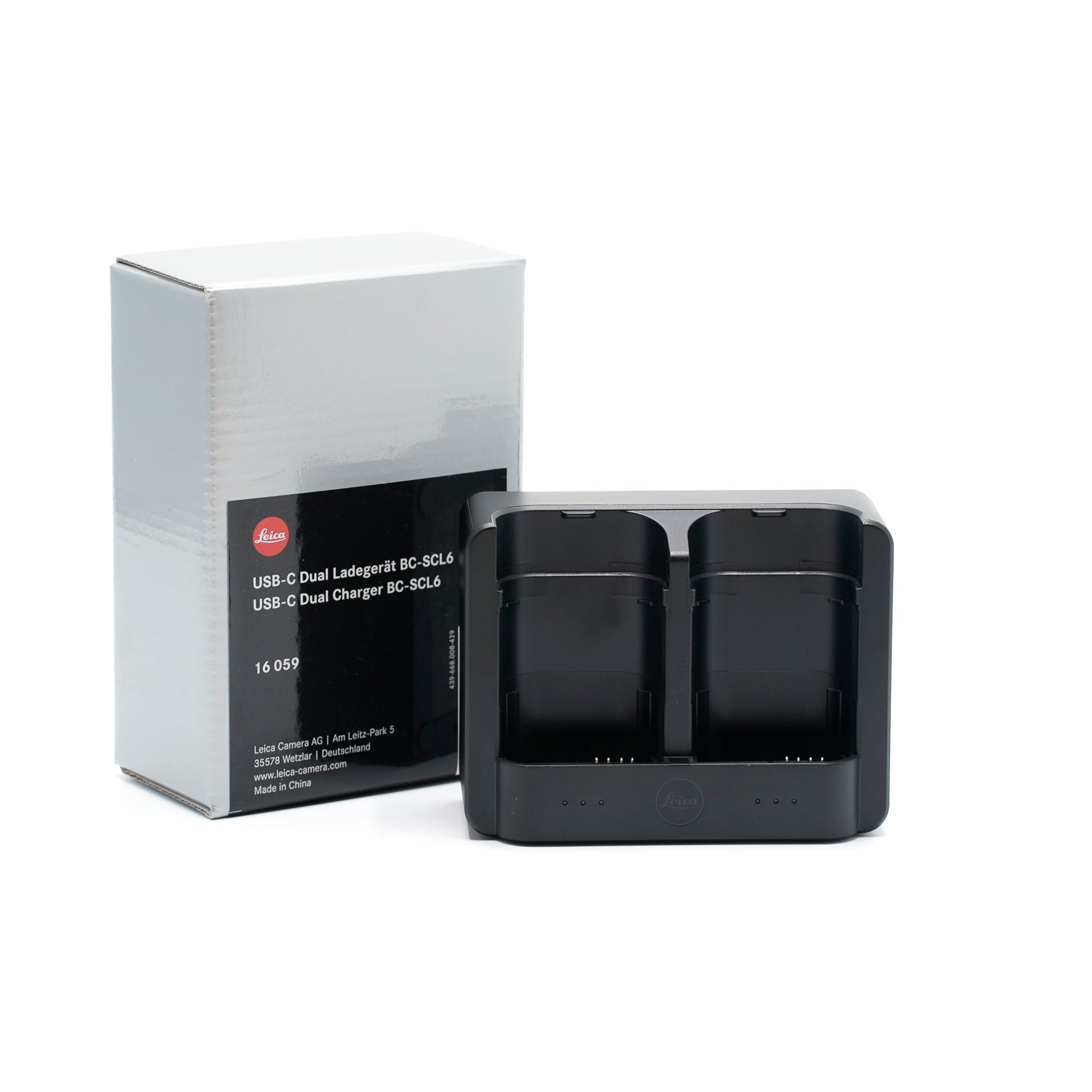 Leica USB-C Dual Ladegerät BC-SCL6