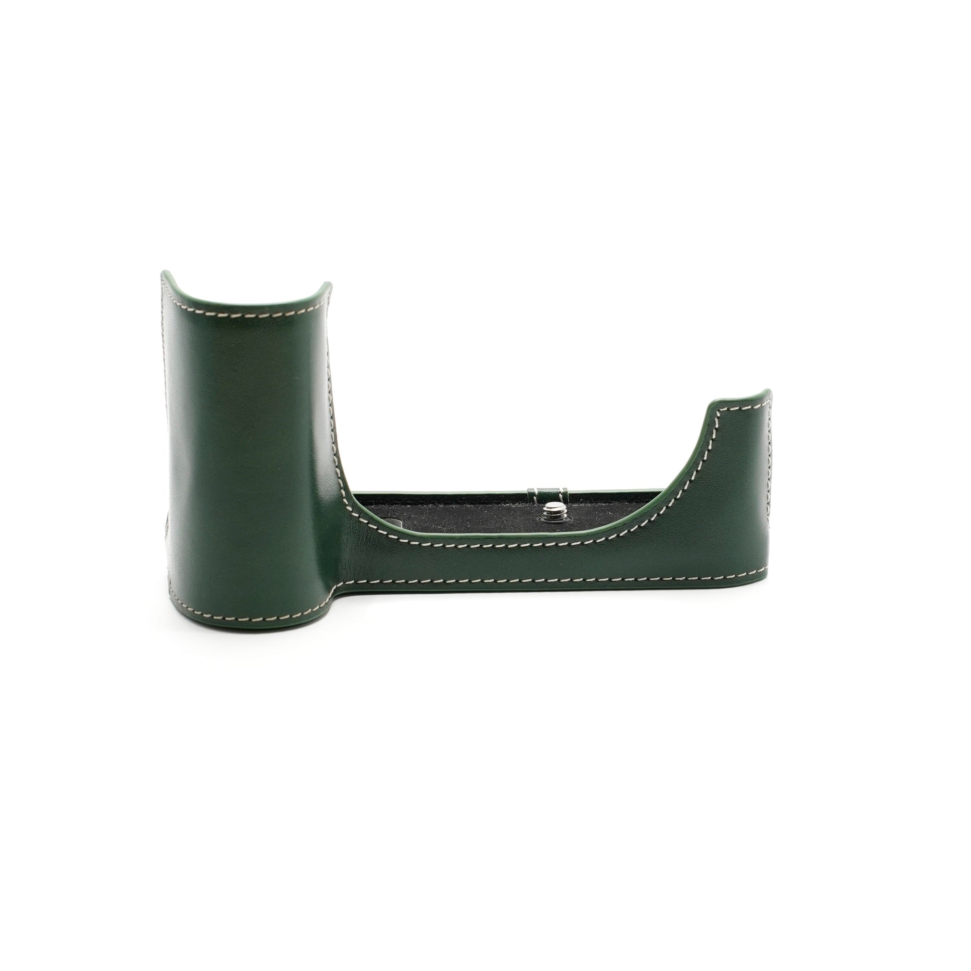 Half-Case und Handschlaufe für Leica SL3 grünes Leder