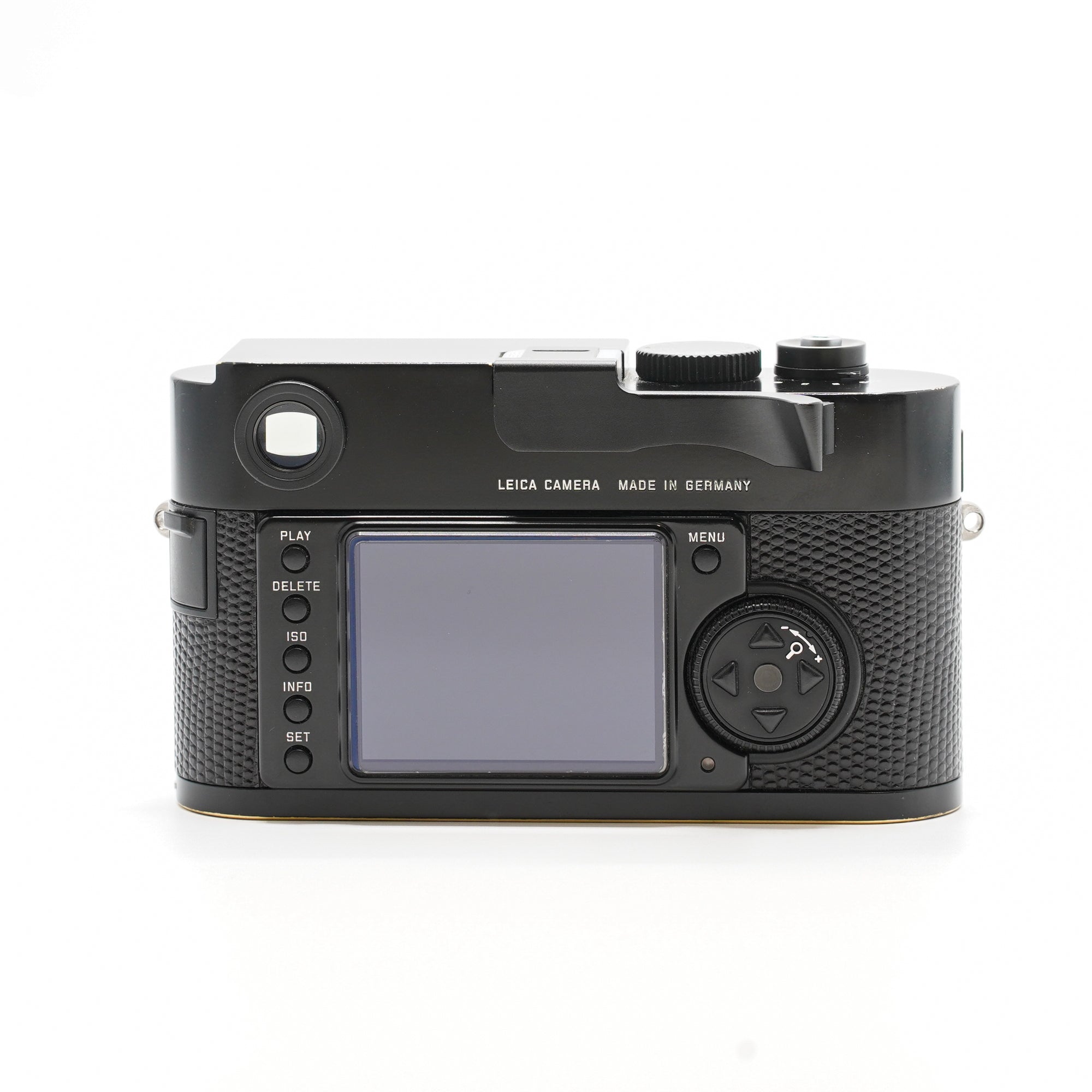 Leica M9, schwarz, "brassing", Typ 10704