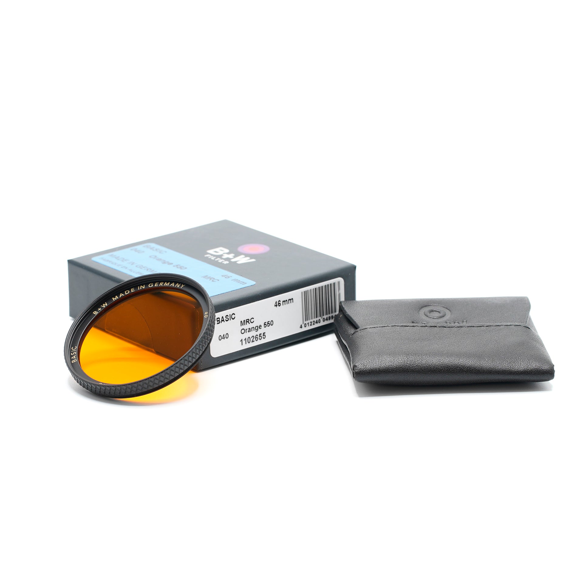 DHW Filteradapter für TLR Bajonett III-E46 inklusive B&W E46 Filter (gelb, orange und Cpol)