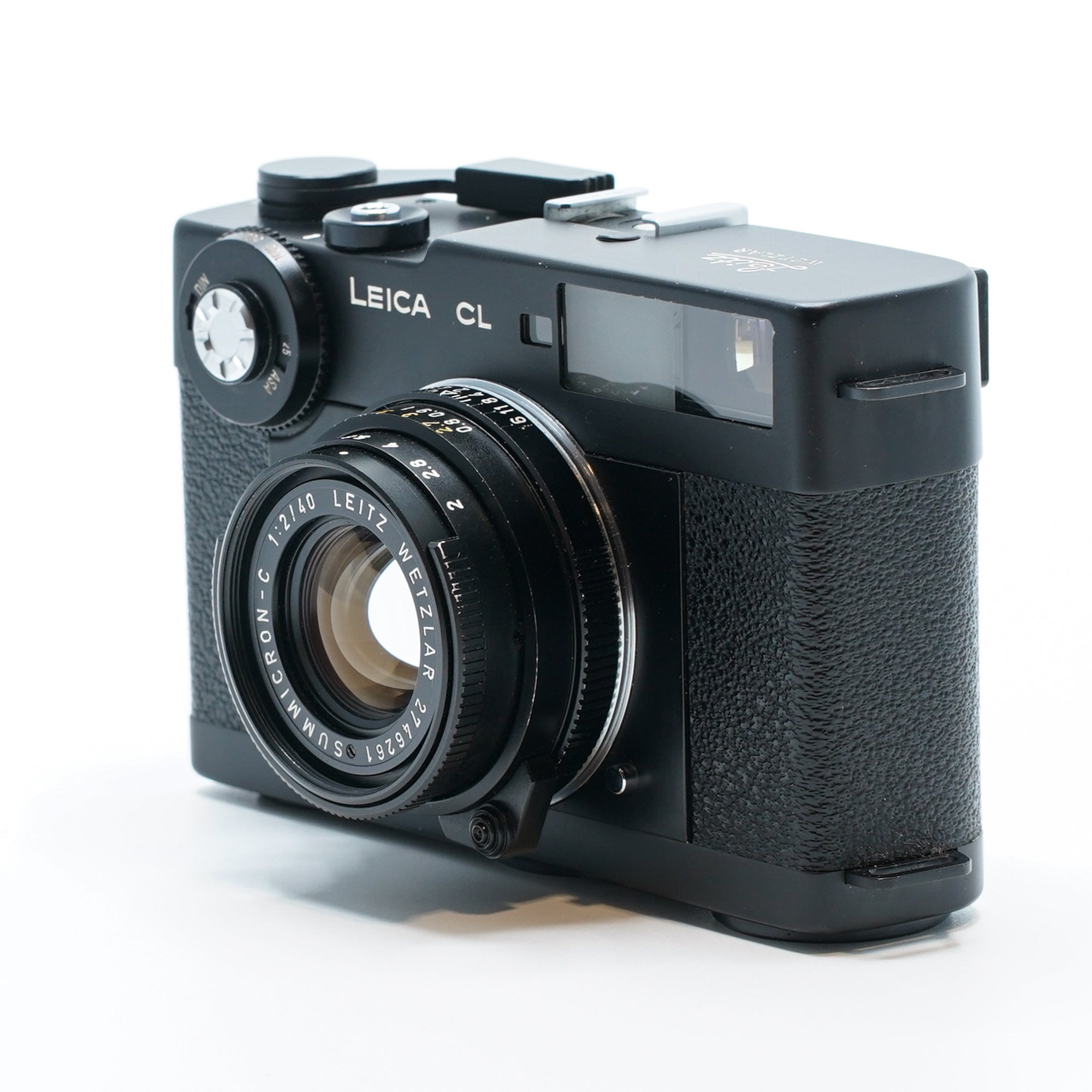 Leica CL mit Summicron-C 40mm, 1975, frischer CLA