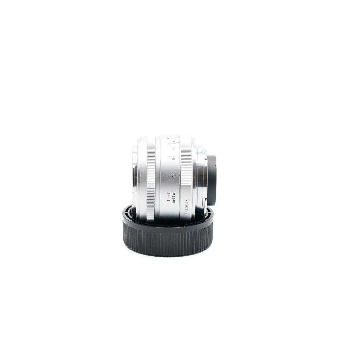 Voigtländer Nokton 35mm F1.5 Silber mit Gegenlichtblende LH-4N