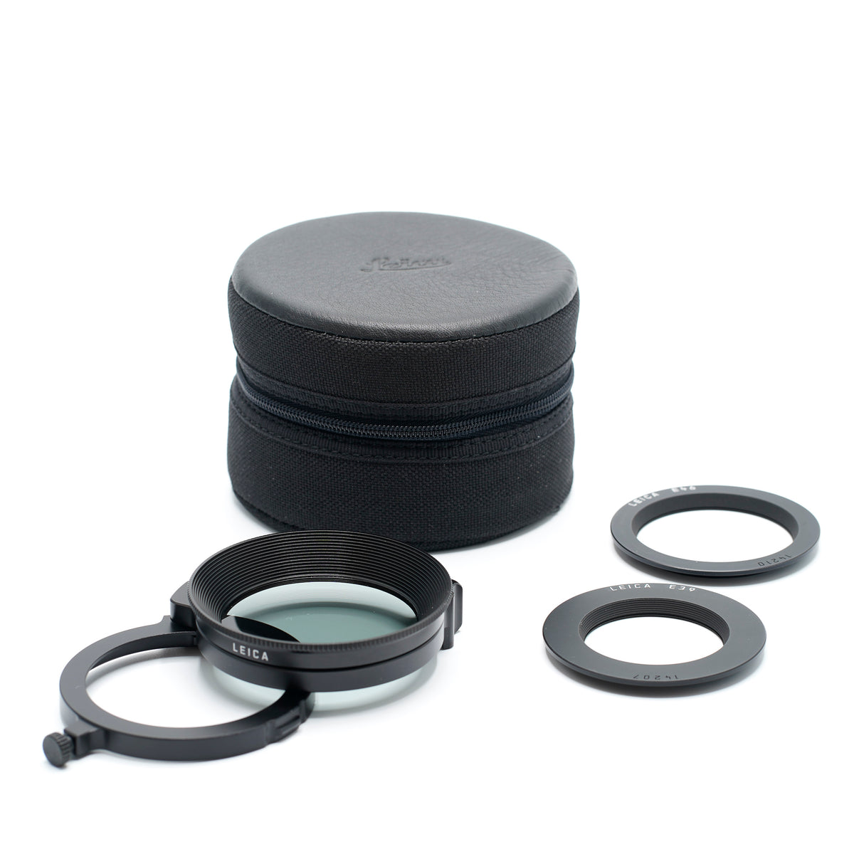 Leica Universal Polfilter M mit Adapter für E39 und E46