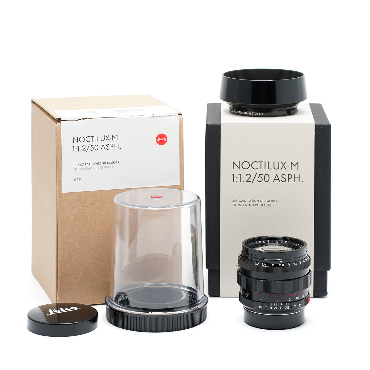 Leica Noctilux 50mm F1.2 schwarz glänzend