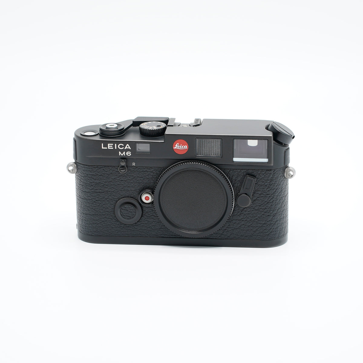 Leica M6 schwarz mit Handgriff