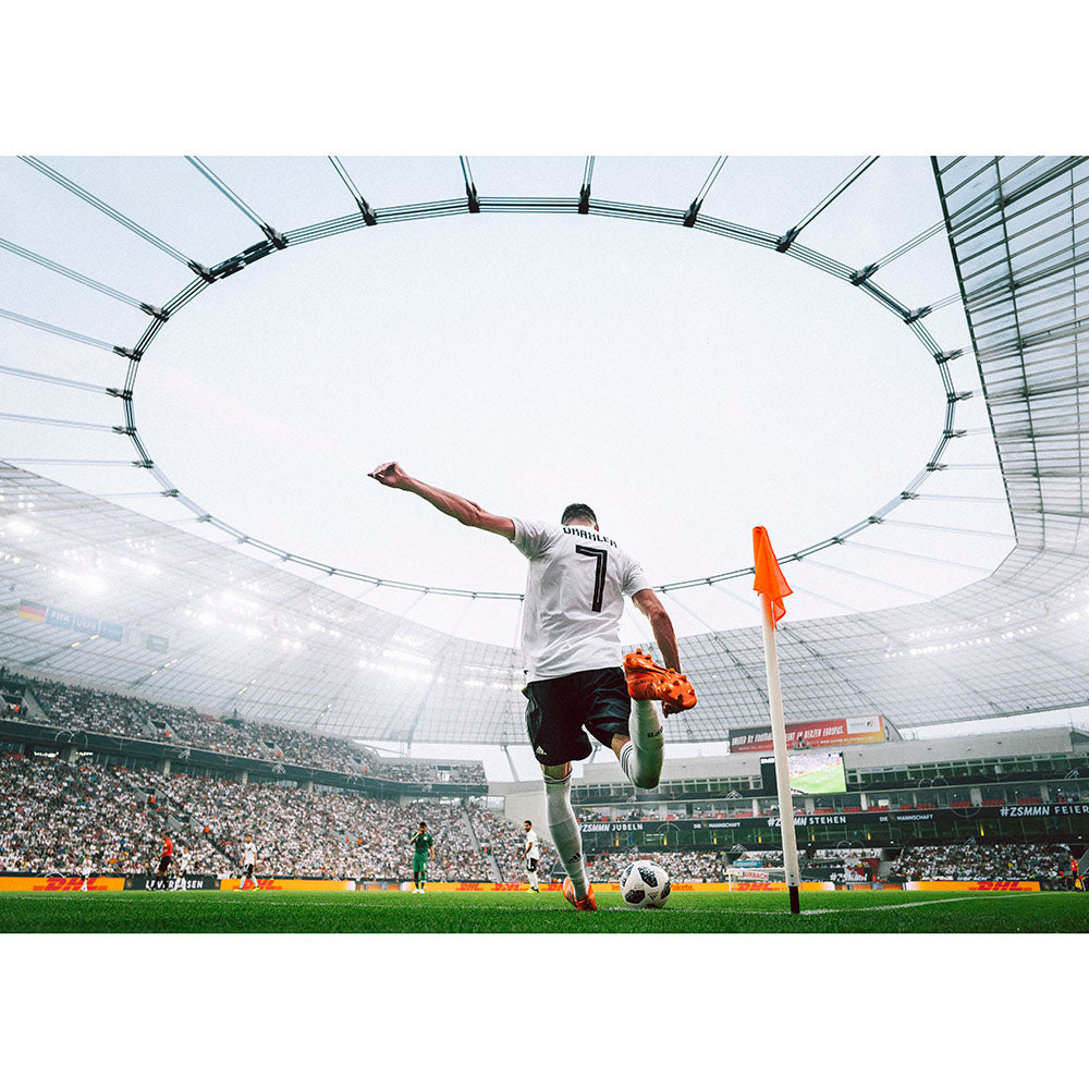 Eckball Julian Draxler, Leverkusen, 2018 - Philipp Reinhard