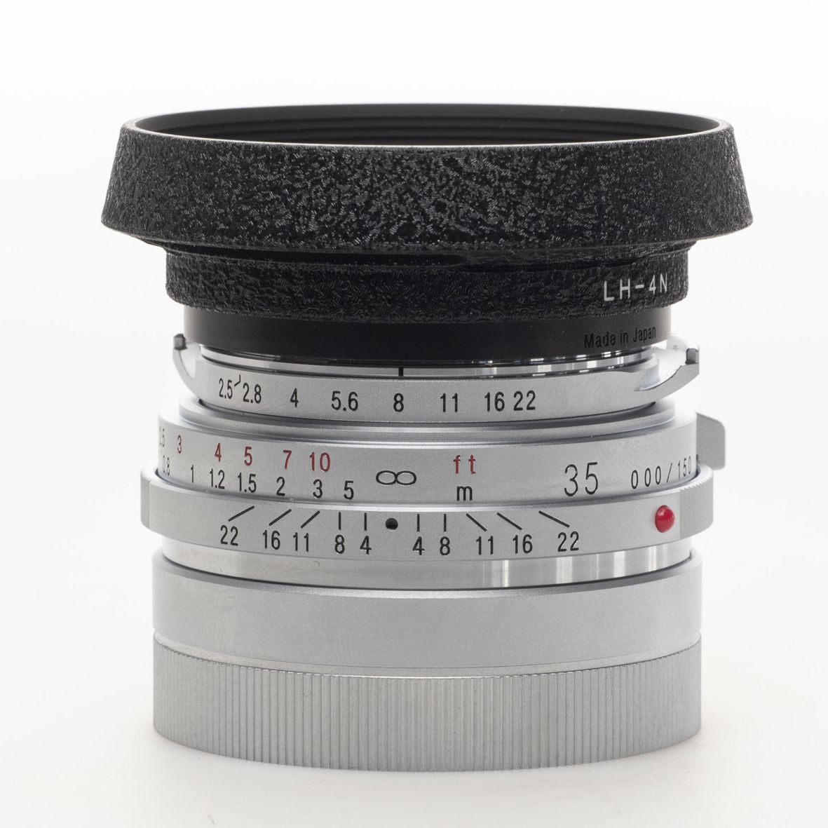 Voigtländer Color-Skopar 35/2,5 Pancake II VM silber inkl. LH-4N Limited Edition