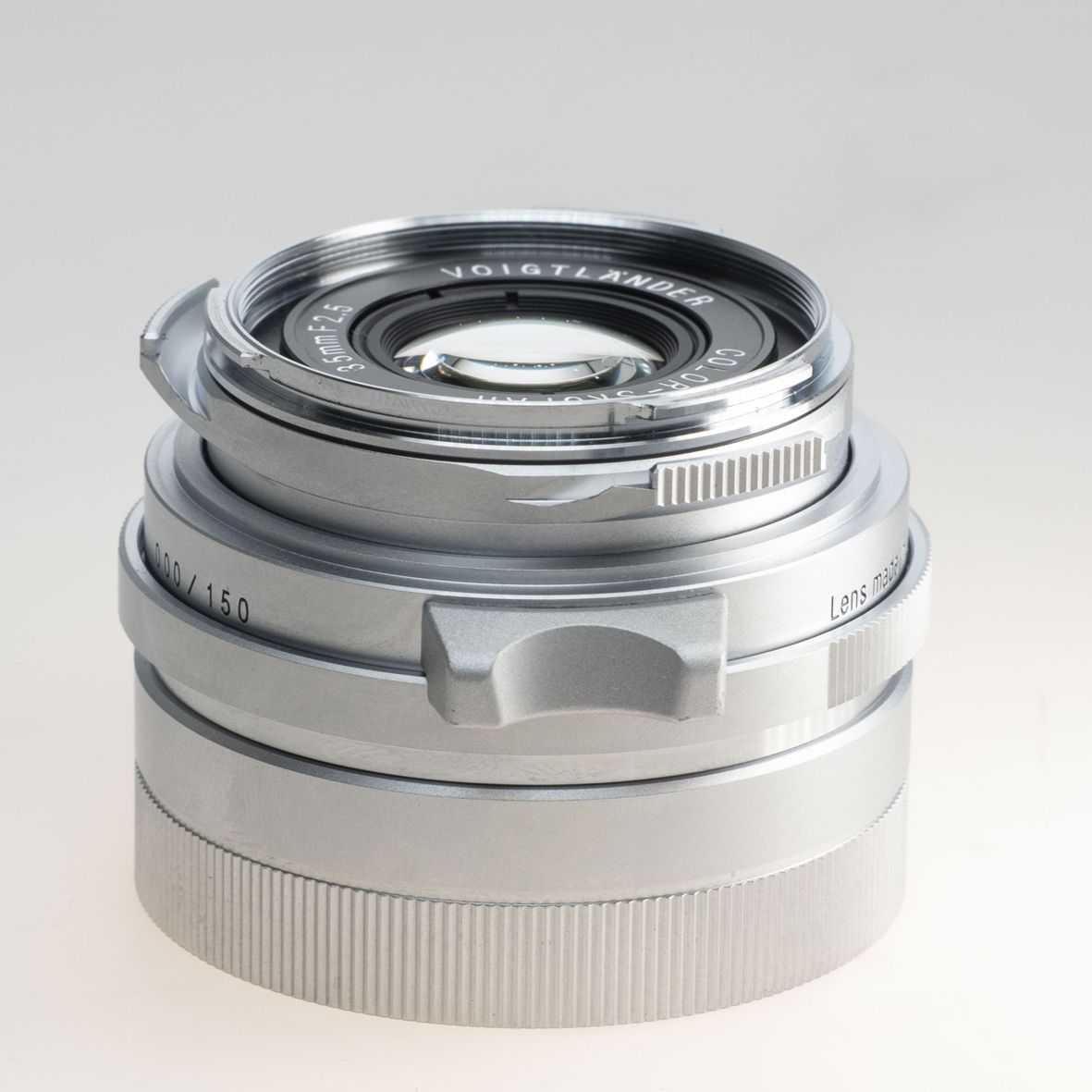 Voigtländer Color-Skopar 35/2,5 Pancake II VM silber inkl. LH-4N Limited Edition
